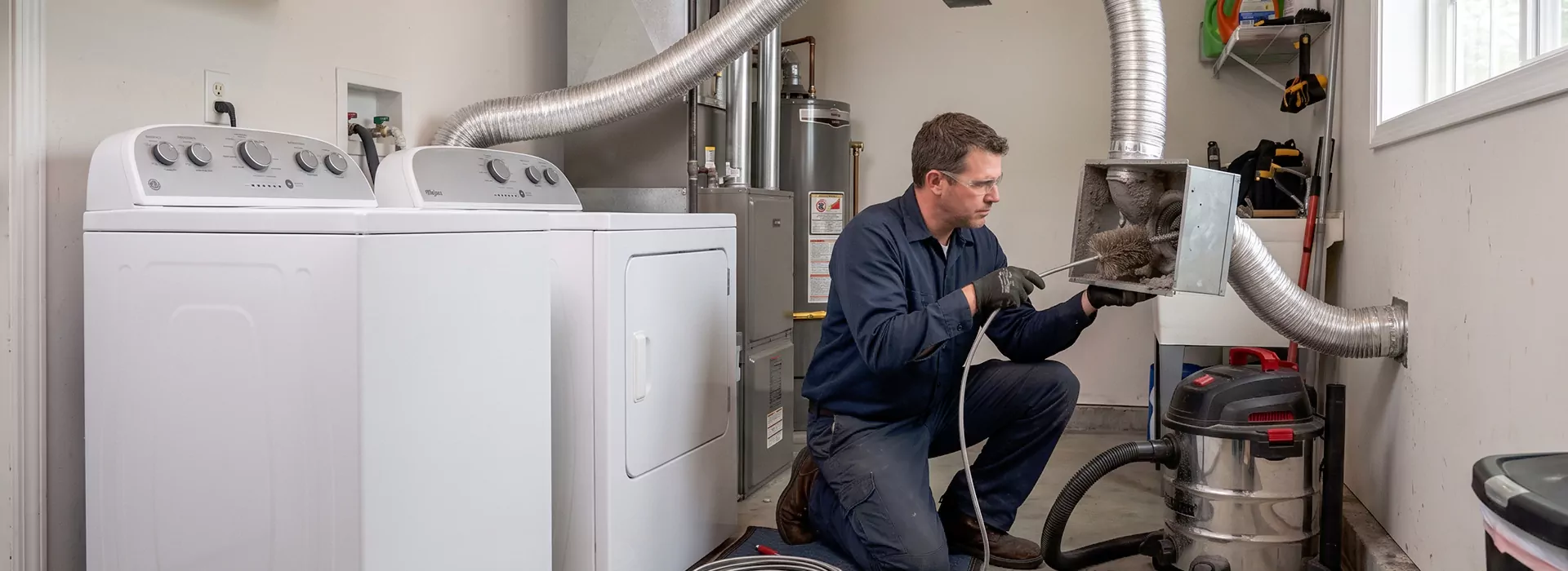 Dryer Vent Booster Fan Cleaning Middletown, NJ