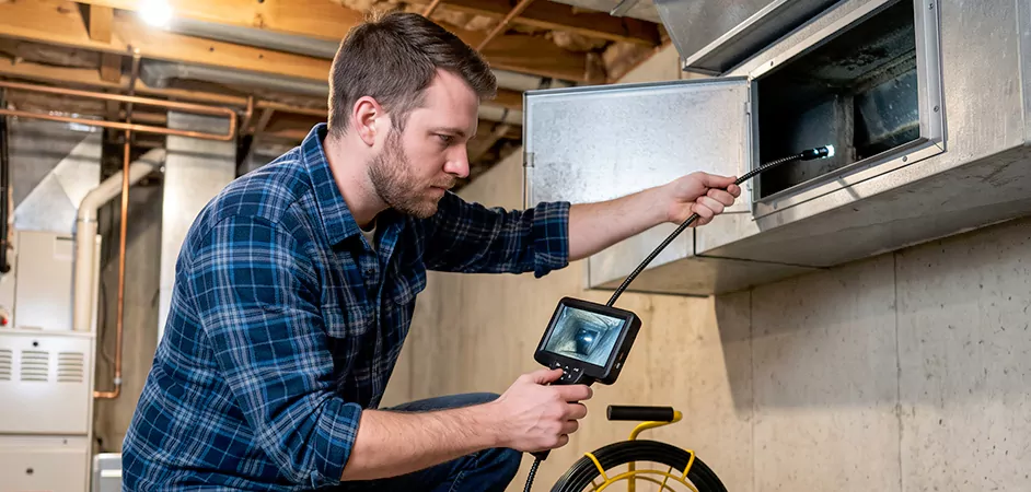 Post-Renovation Duct Inspection in Middletown