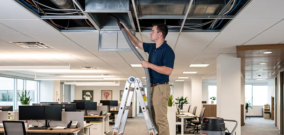 Restaurant Dining Room Duct Cleaning in Middletown