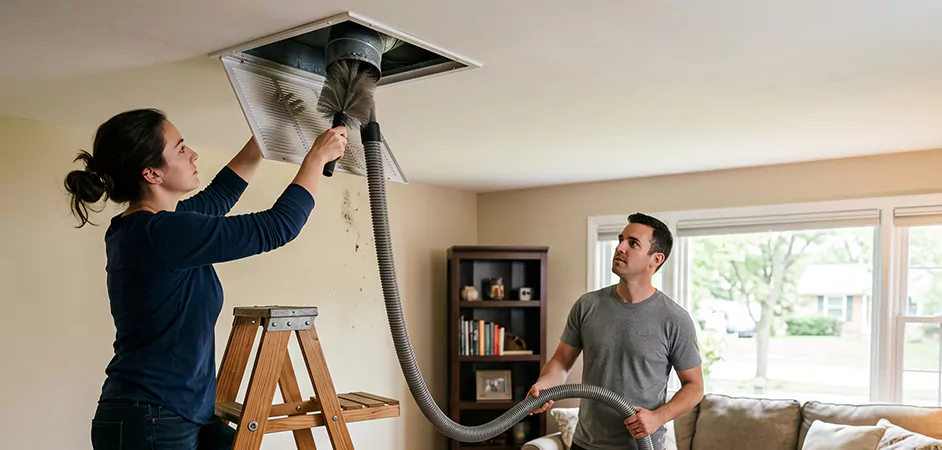 Roof and Wall Exhaust Cap Cleaning in Middletown